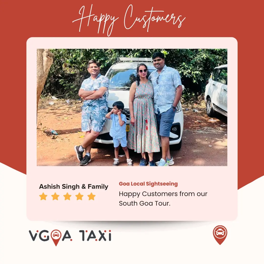 Vgoa Taxi Customer Reviews for South Goa Taxi Tour